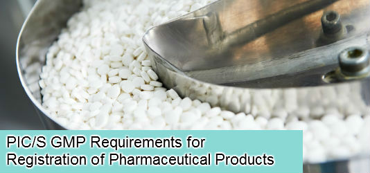 PIC/S GMP Requirements for Registration of Pharmaceutical Products