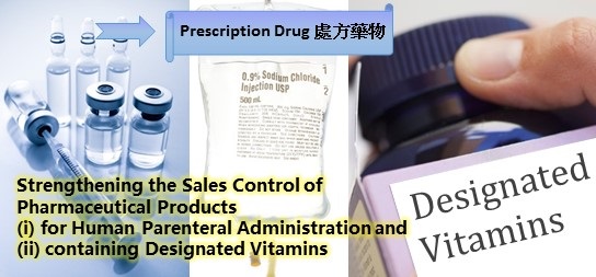 Strengthening the Sales Control of Pharmaceutical Products (i) for Human Parenteral Administration and (ii) containing Designated Vitamins