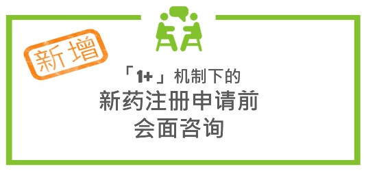 「1+」机制下的新药注册申请前会面谘询